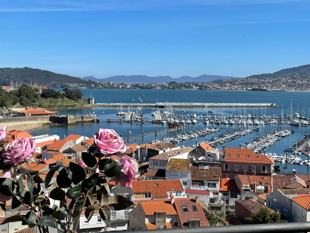 Estudio Impresionantes Vistas Con Terraza Y Piscina Baiona Zewnętrze zdjęcie