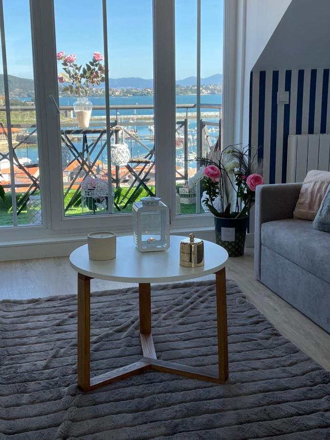 Estudio Impresionantes Vistas Con Terraza Y Piscina Baiona Zewnętrze zdjęcie