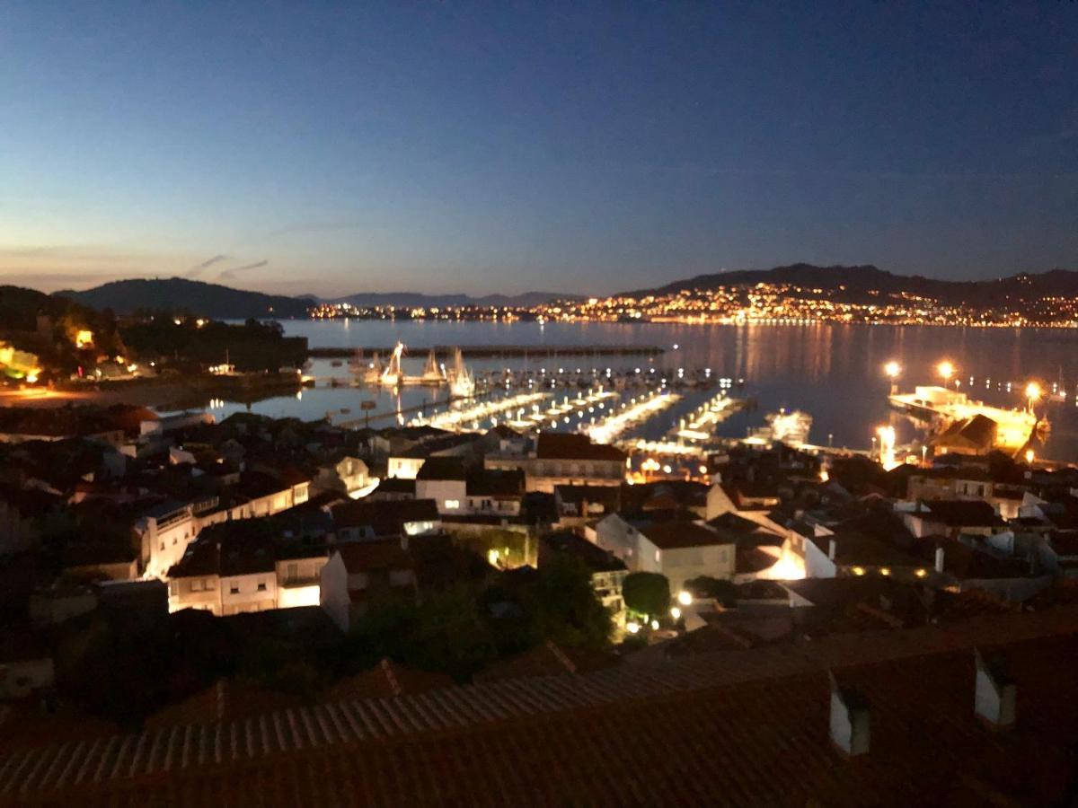 Estudio Impresionantes Vistas Con Terraza Y Piscina Baiona Zewnętrze zdjęcie